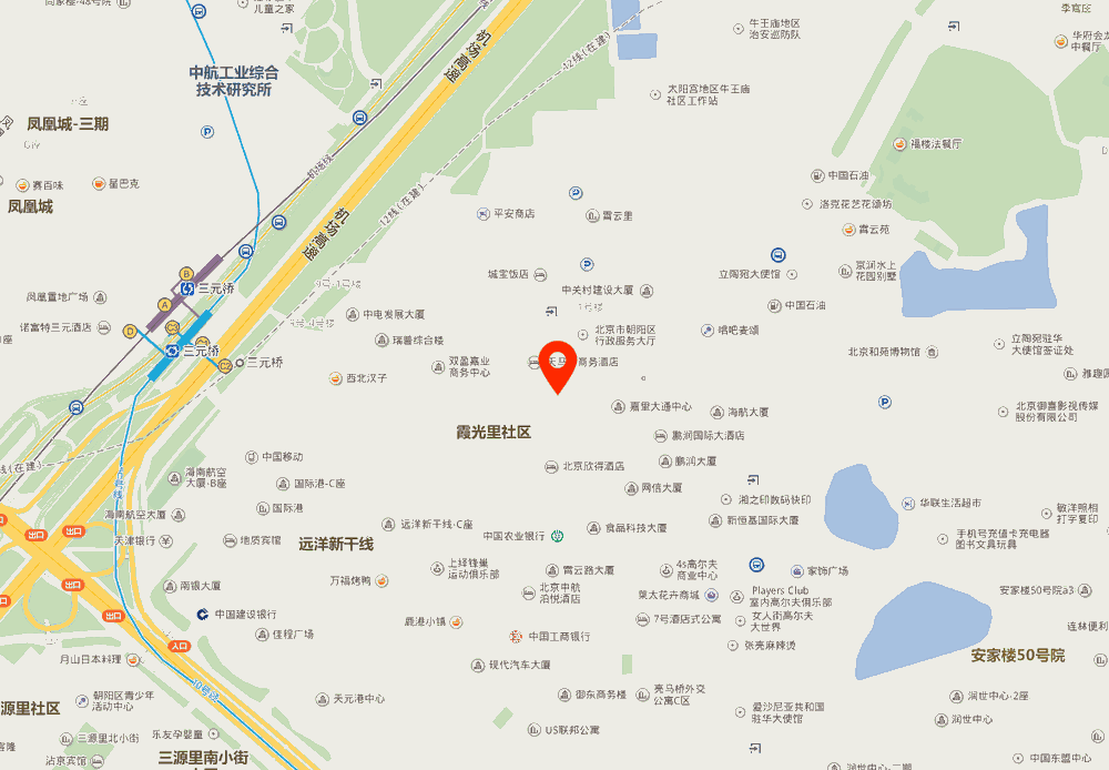 霄云中心位置地图